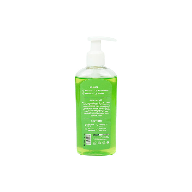 Plush Natural Green Tea and Cucumber Oil-Free Face Wash, additional view