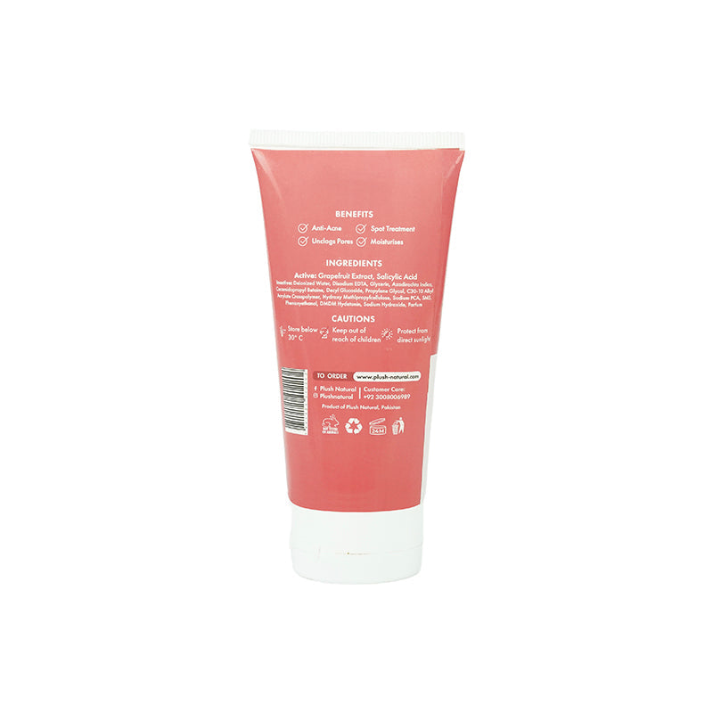 Plush Natural Pink Grapefruit Face Wash, additional view