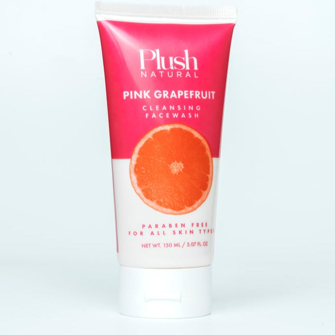 Pink Grapefruit Face Wash Plush Natural