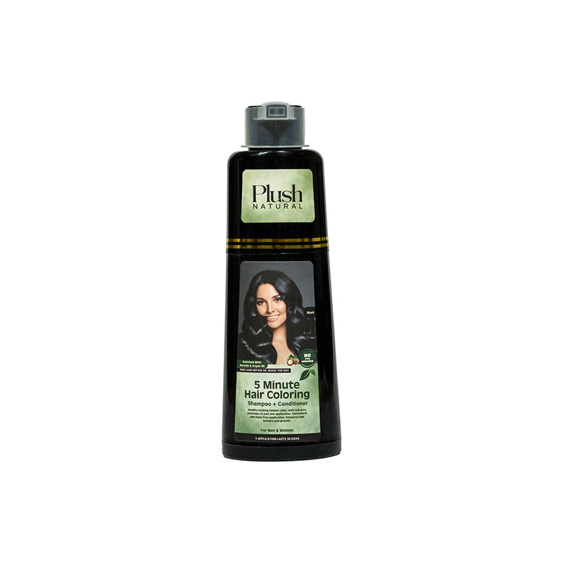 5 Minute Hair Coloring Shampoo + Conditioner (Black)