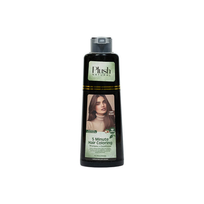 5 Minute Hair Coloring Shampoo + Conditioner (Light Brown)