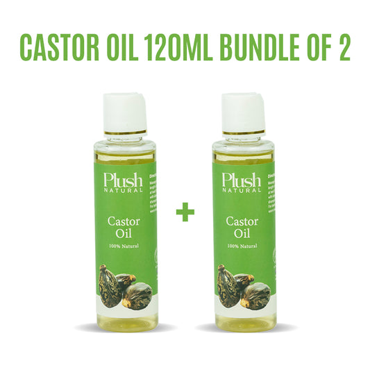 Castor Oil 120ML Bundle of 2