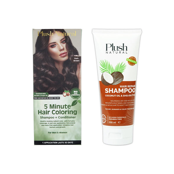 Coconut Shampoo and Hair Dye