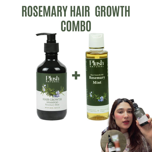 Rosemary Hair Growth Combo ( Rosemary Shampoo + Rosemary Oil )
