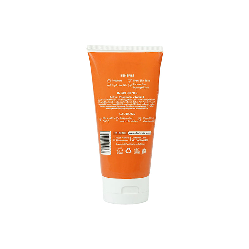 Plush Natural Vitamin C and E Brightening Face Wash, additional view